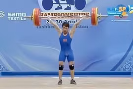 Un haltérophile vietnamien remporte deux médailles aux Championnats d’Asie
