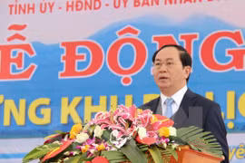 Construction d’une grande zone touristique à Thai Nguyen