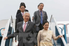 Le président du Myanmar entame sa visite d'Etat au Vietnam 