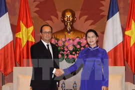 Entrevue Nguyen Thi Kim Ngan - François Hollande