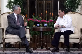 Le président philippin est à Singapour