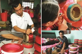 Giap Nhât, le village des turbans traditionnels
