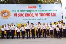 Festival du tournesol en faveur des cancéreux