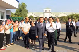 Le président Truong Tan Sang formule ses vœux du Tet à Tay Ninh