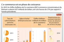 [Infographie] L'e-commerce en forte croissance au Vietnam