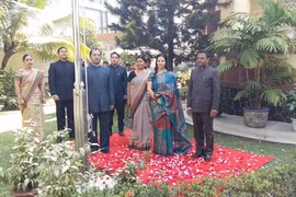 Célébration de la 67e Journée de la République indienne