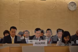 Le Vietnam contribue activement à la 33e session du Conseil des droits de l'homme