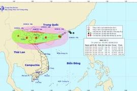 Préparatifs à l'approche du typhon Dianmu