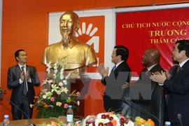 Des activités du président Truong Tan Sang au Mozambique 