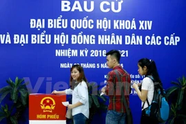 Les électeurs enthousiastes en cette fête des élections