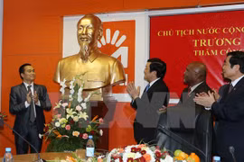 Des activités du président Truong Tan Sang au Mozambique 