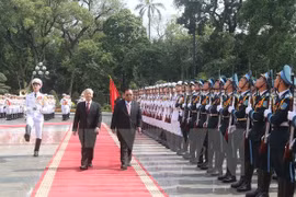 Entretien Nguyen Phu Trong-Bounnhang Vorachit