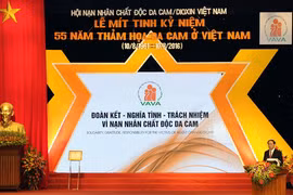 Meeting célébrant le 55e anniversaire de la Journée du désastre de l'agent orange