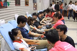 Des centaines de jeunes participent à la Fête du don de sang