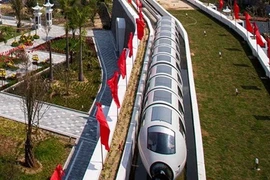 HCM-Ville : 8.400 milliards de dongs pour le projet de construction du monorail N°3