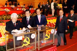 Publication des résultats d'élection du nouveau CC du PCV