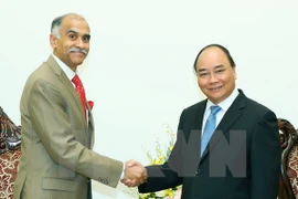 Le PM Nguyên Xuân Phuc reçoit l'ambassadeur indien Harish Parvathaneni