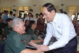 Diverses activités au profit des personnes méritantes du pays 