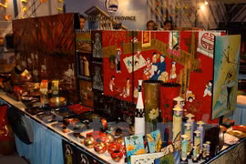 Des produits vietnamiens à la Foire internationale de l'ameublement de Singapour