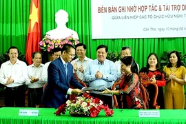 Aide de la Fondation Dariu à des projets de développement de Cân Tho
