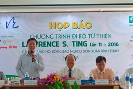 Marche caritative Lawrence S.Ting à Hô Chi Minh-Ville