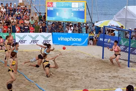 Jeux asiatiques de plage, une performance en trompe-l’œil
