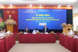 Formation sur la langue vietnamienne au profit des enseignants Viet kieu