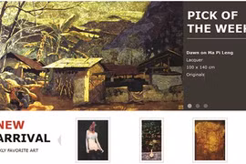 Le marché de la peinture surfe sur la vague Internet