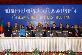 Quatrième ​réunion des chefs de la Justice de l'ASEAN à HCM-Ville
