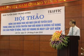 Dire non aux produits issus d’espèces sauvages