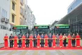 Hanoi : Inauguration de la première ligne de bus BRT Kim Ma - Yên Nghia