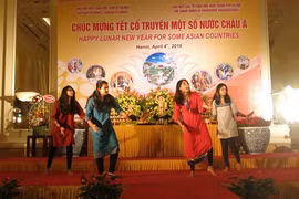 Célébration du Nouvel An theravada à Hanoi
