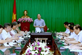 Nam Dinh doit se concentrer sur le rétablissement de la production après le typhon Mirinae