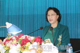 La présidente de l’Assemblée nationale rencontre l’électorat de la 9e zone militaire