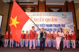 La délégation sportive vietnamienne en a terminé avec Rio 2016