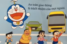 Doraemon et la sécurité routière au Vietnam