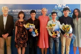 Le prix «Initiatives intelligentes sur l’eau 2016» remis au Vietnam