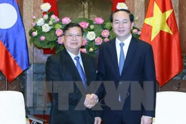 Le chef de l'Etat reçoit le vice-président de l'Assemblée nationale laotienne
