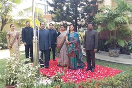 Célébration de la 67e Journée de la République indienne