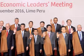 Le président Tran Dai Quang à la première séance plénière du Sommet de l'APEC 2016