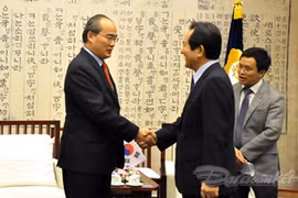 Le président du CC du Front de la Patrie en République de Corée