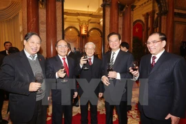 Le secrétaire général Nguyên Phu Trong formule ses vœux du Têt 