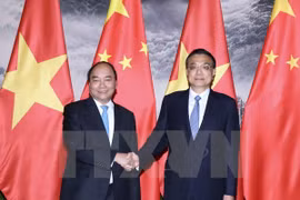 Entretien Nguyen Xuan Phuc et Li Keqiang
