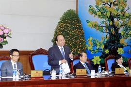 Le vice-Premier ministre Nguyên Xuân Phuc réitère les objectifs pour 2016