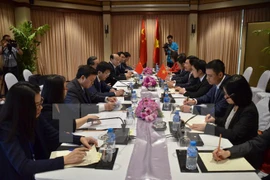 Activités de Pham Binh Minh en marge de la conférence Mékong-Lancang