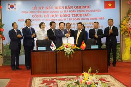 Le groupe Kolon Industries investira un milliard de dollars à Binh Duong