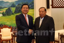 Une délégation de Ho Chi Minh-Ville reçue par les dirigeants laotiens