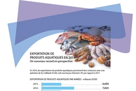 Exportation de produits aquatiques en 2018: Un nouveau record en perspective