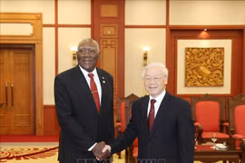Le leader du PCV affirme la promotion des relations spéciales Vietnam-Cuba