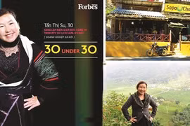 Une voyagiste H’mông à Sa Pa